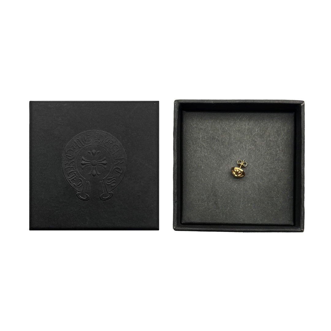 Chrome Hearts 22K Gold Cross Ball Earring Stud - SHENGLI ROAD MARKET