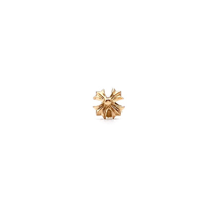 Chrome Hearts 22K Gold Cross Earring Ear Stud - SHENGLI ROAD MARKET