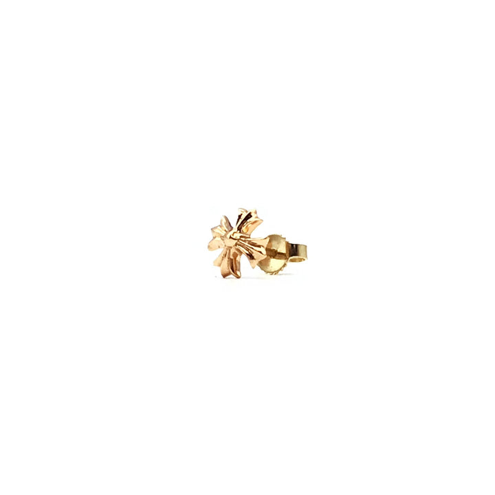 Chrome Hearts 22K Gold Cross Earring Stud - SHENGLI ROAD MARKET