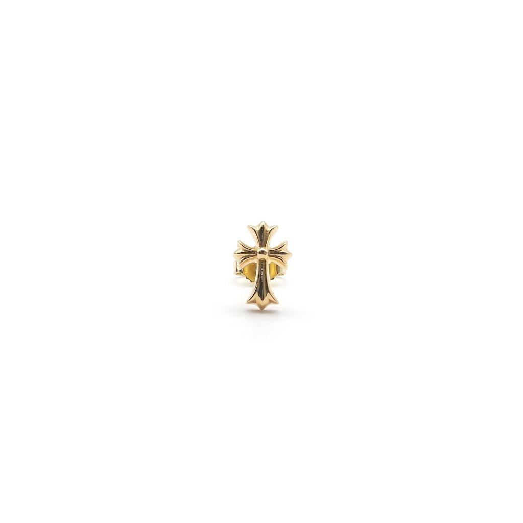 CHROME HEARTS No2 CH CRS CH Cross Stud Earrings
