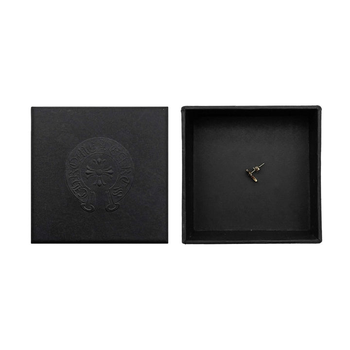 Chrome Hearts 22K Gold Cross Earring Stup - SHENGLI ROAD MARKET