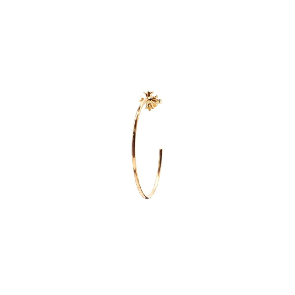 クロムハーツ Chrome Hearts 22K HOOP TFP TINY ゴールドピアス