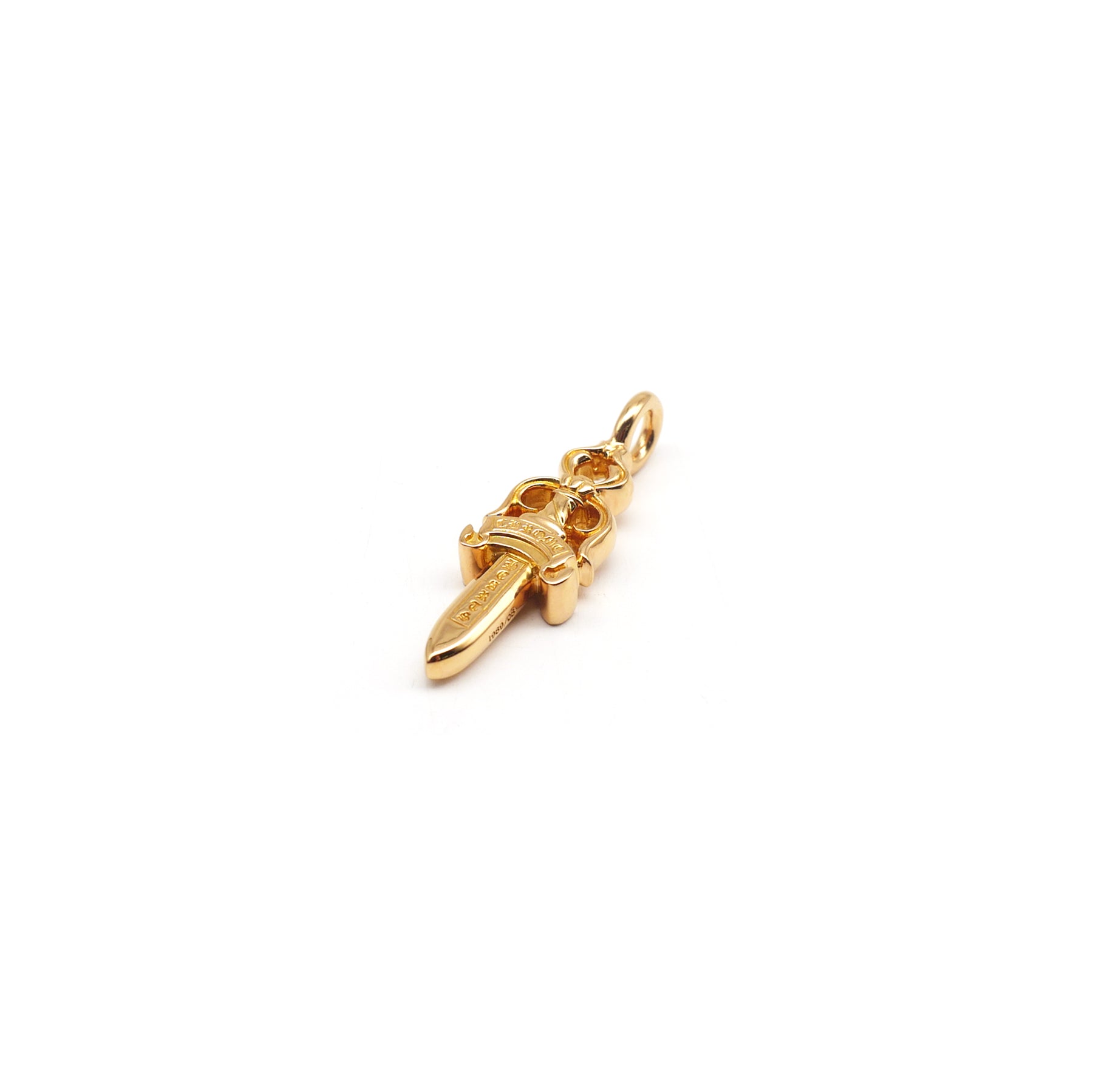 Chrome Hearts 22K Gold Dagger Pendant - SHENGLI ROAD MARKET