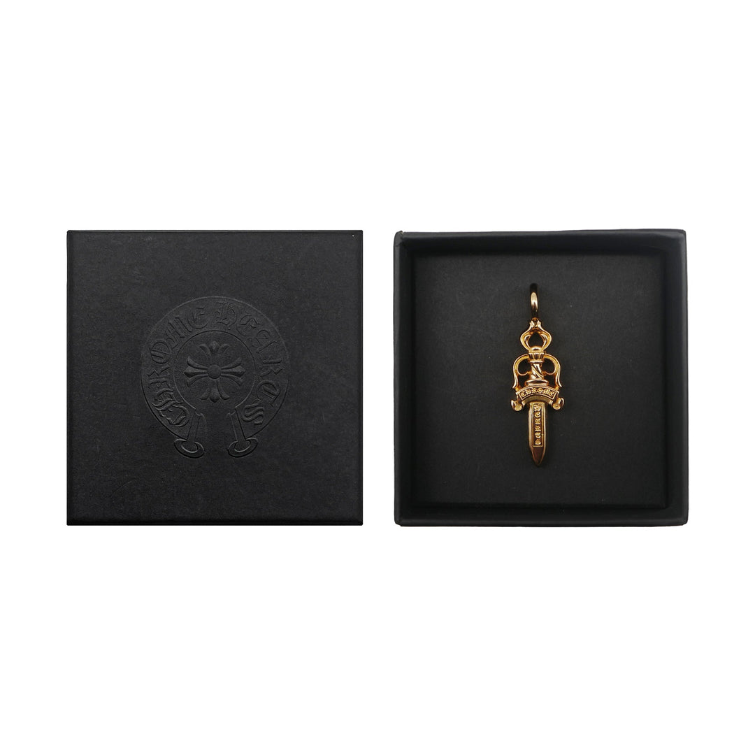 Chrome Hearts 22K Gold Dagger Pendant - SHENGLI ROAD MARKET