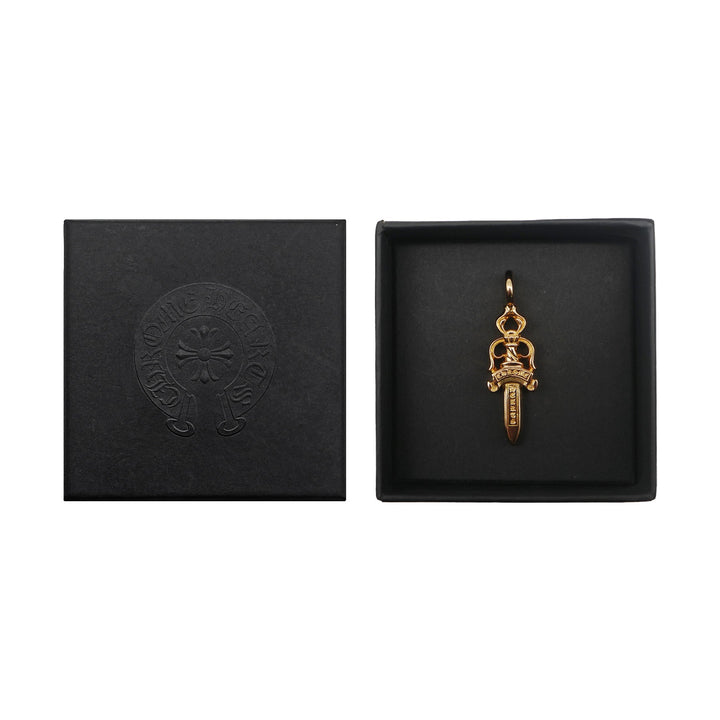 Chrome Hearts 22K Gold Dagger Pendant - SHENGLI ROAD MARKET