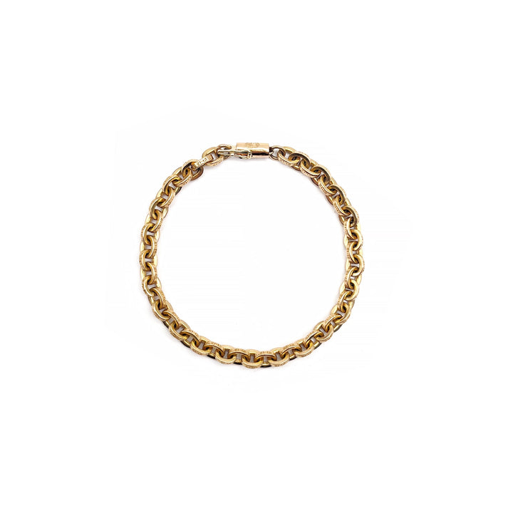 Chrome Hearts 22K Gold Paperchain Bracelet - SHENGLI ROAD MARKET