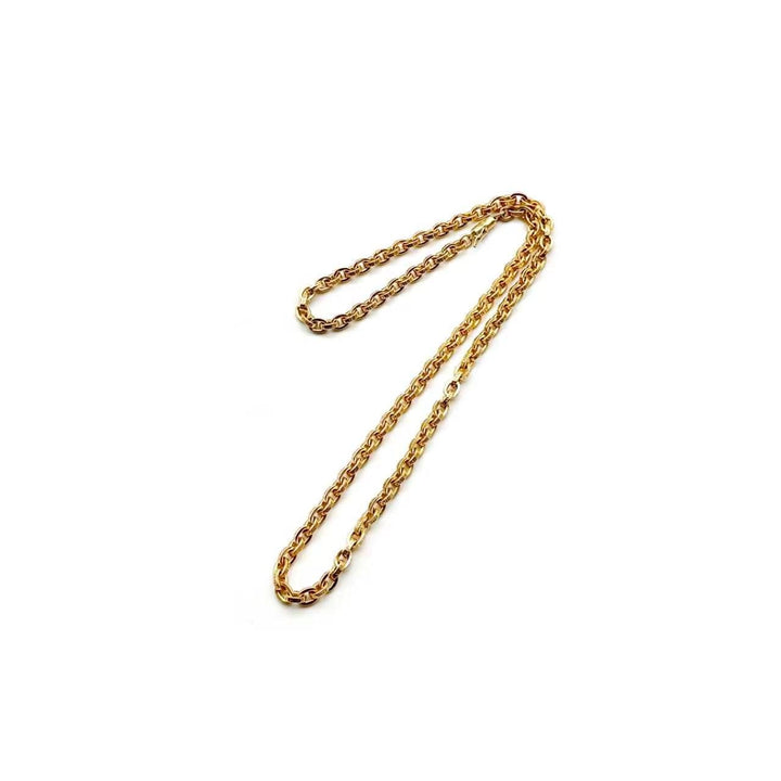 Chrome Hearts 22K Gold Paperchain Necklace - SHENGLI ROAD MARKET