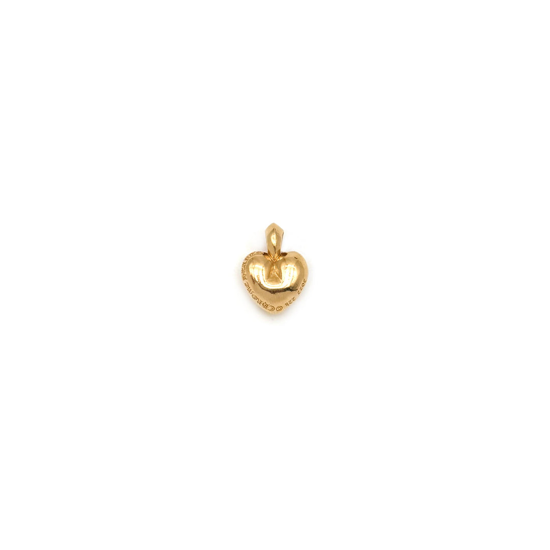 Chrome Hearts 22K Gold R.l.P Heart Cemetery Necklace Pendant - SHENGLI ROAD MARKET
