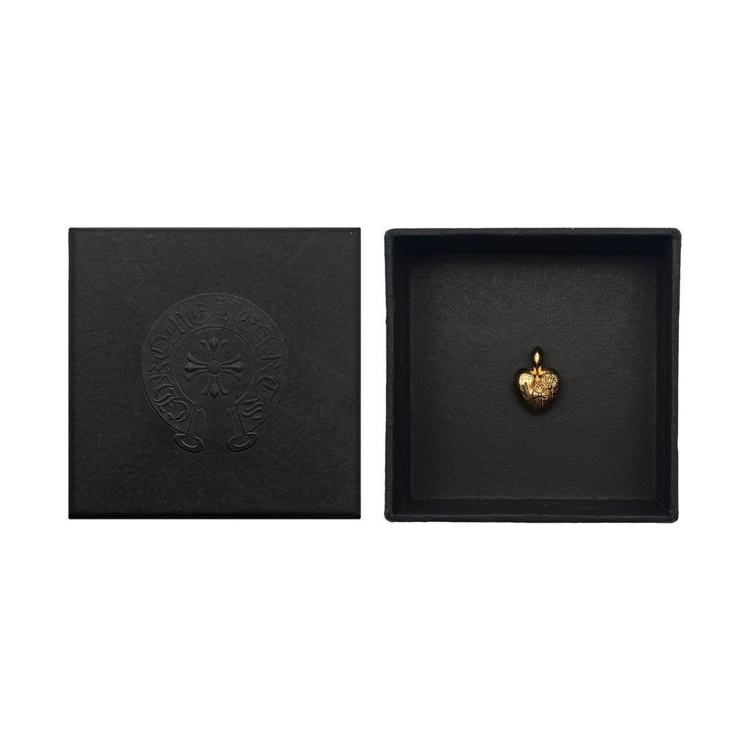 Chrome Hearts 22K Gold R.l.P Heart Cemetery Necklace Pendant - SHENGLI ROAD MARKET