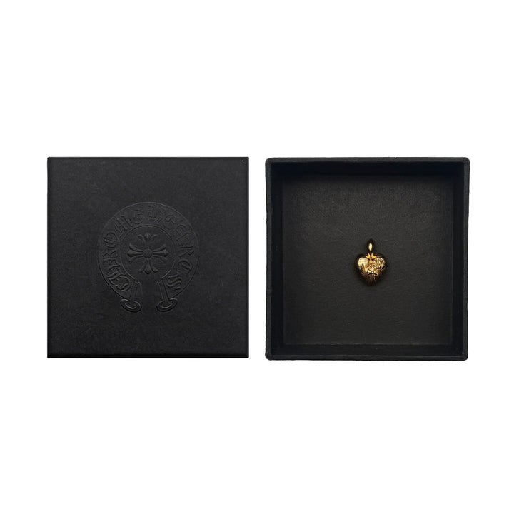 Chrome Hearts 22K Gold R.l.P Heart Cemetery Necklace Pendant - SHENGLI ROAD MARKET