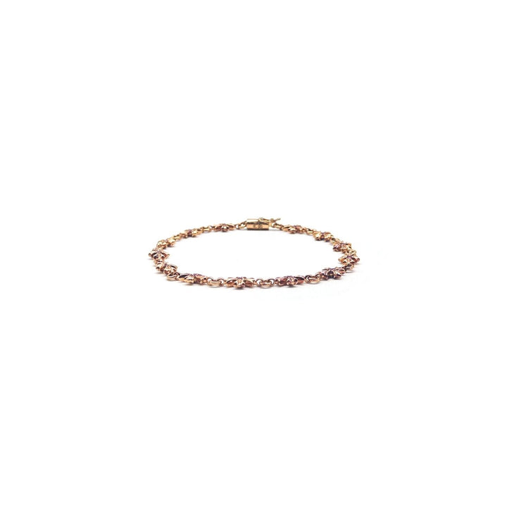 Chrome Hearts 22K Gold Ruby Tiny E Bracelet - SHENGLI ROAD MARKET