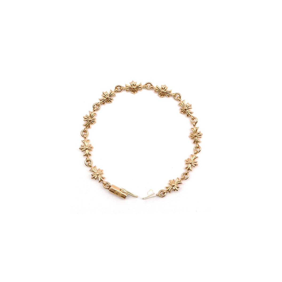 Chrome Hearts 22K Gold Tiny E Bracelet - SHENGLI ROAD MARKET