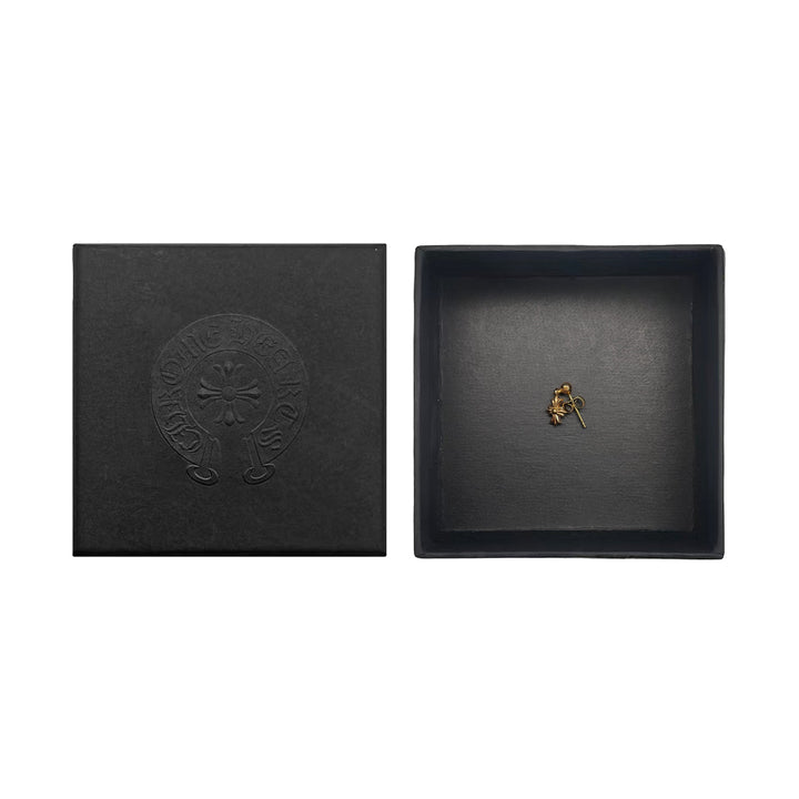 Chrome Hearts 22K Gold Tiny E Earring Drop - SHENGLI ROAD MARKET
