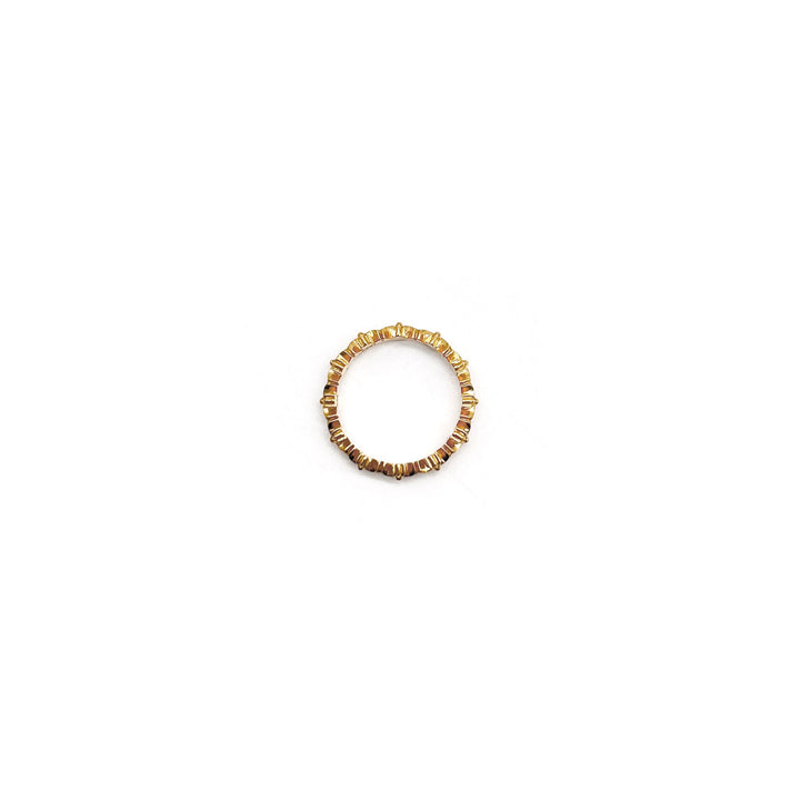 Chrome Hearts 22K Gold Tiny E Plus Band Ring - SHENGLI ROAD MARKET
