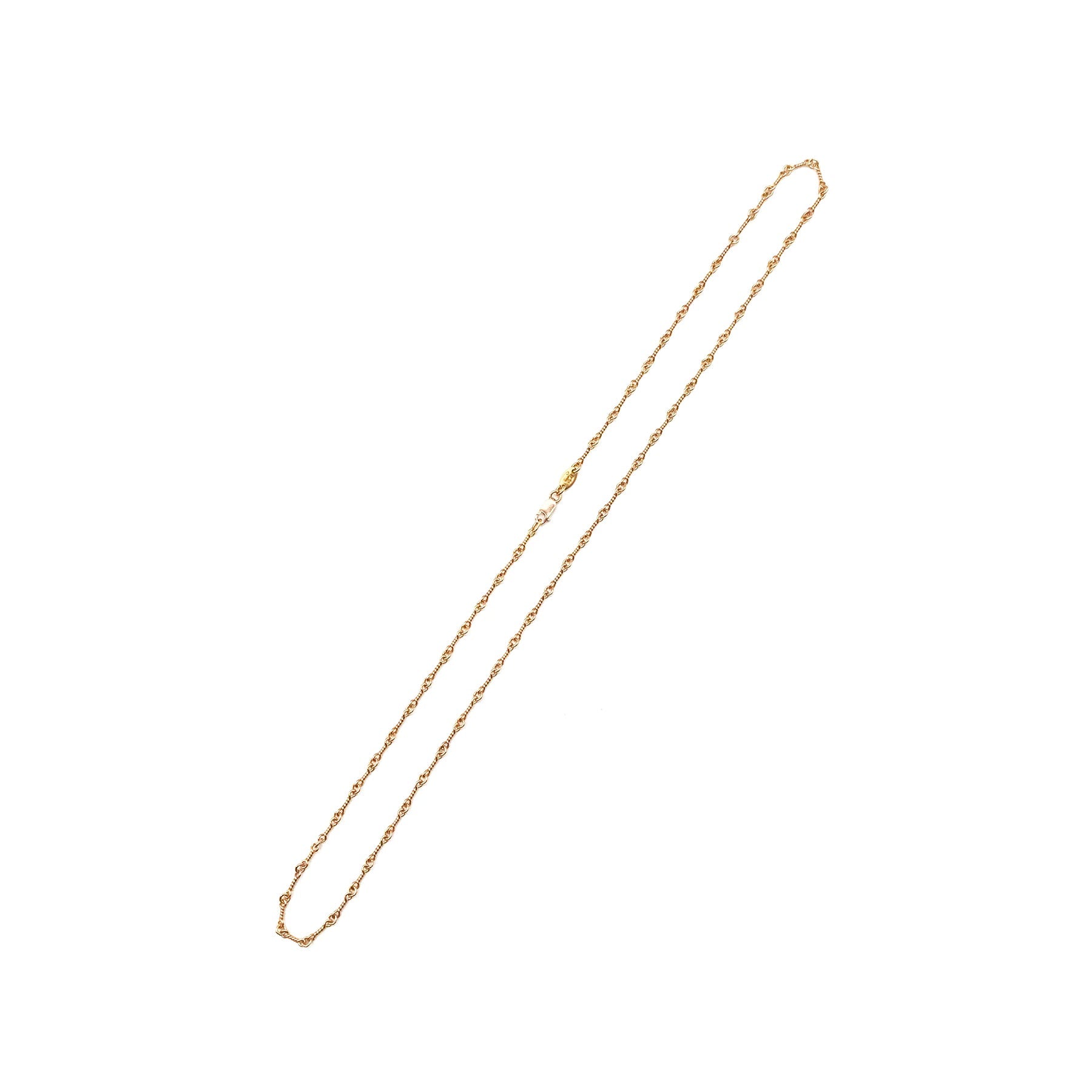 Chrome Hearts 22K Gold Twist Chain Necklace - SRM – SHENGLI ROAD