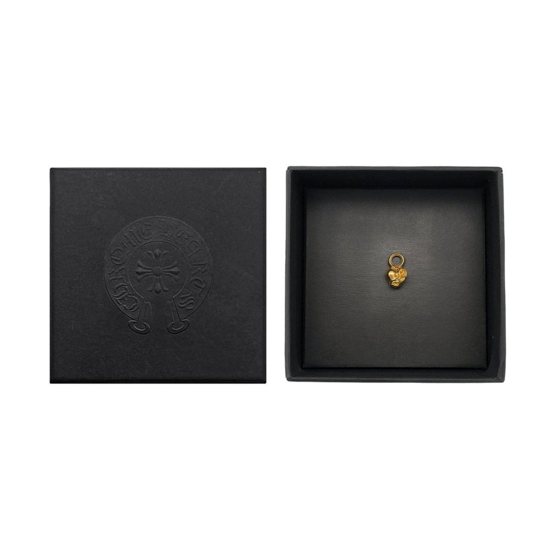 Chrome Hearts 22K Gold Vine Heart Charm Pendant - SHENGLI ROAD MARKET