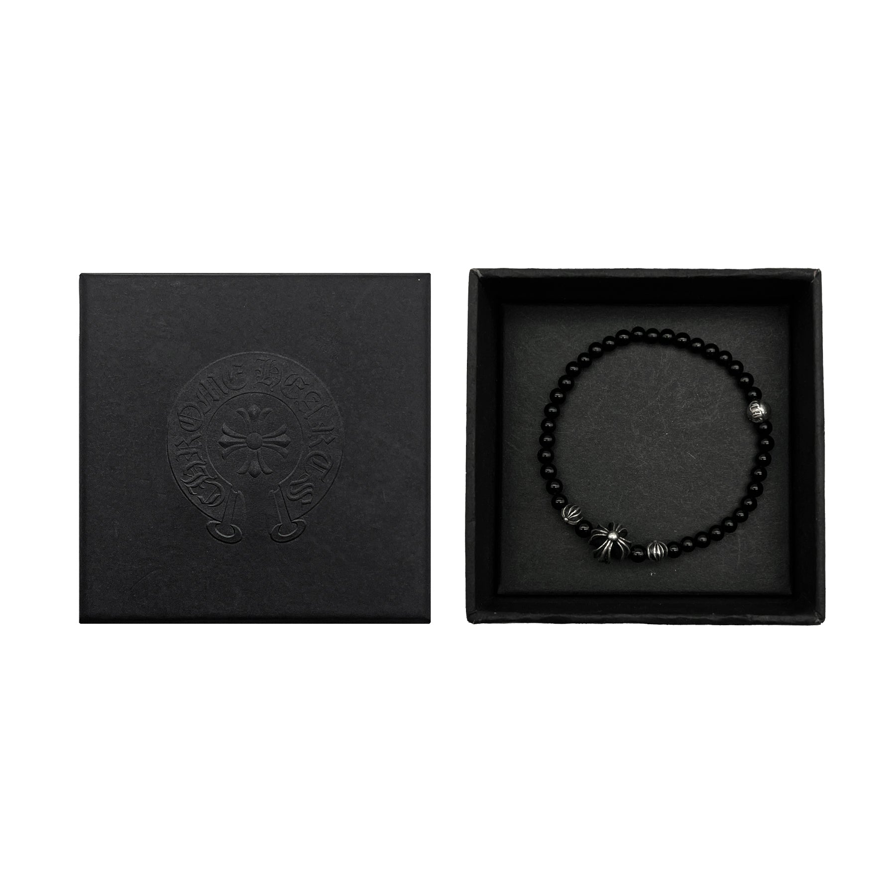 Chrome Hearts 4mm 4 Silver Beaded Bracelet - SRM – SHENGLI ROAD MARKET