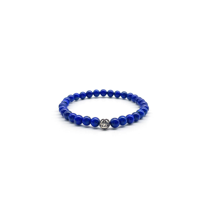 Chrome Hearts 6mm Blue Bead Bracelet - SHENGLI ROAD MARKET