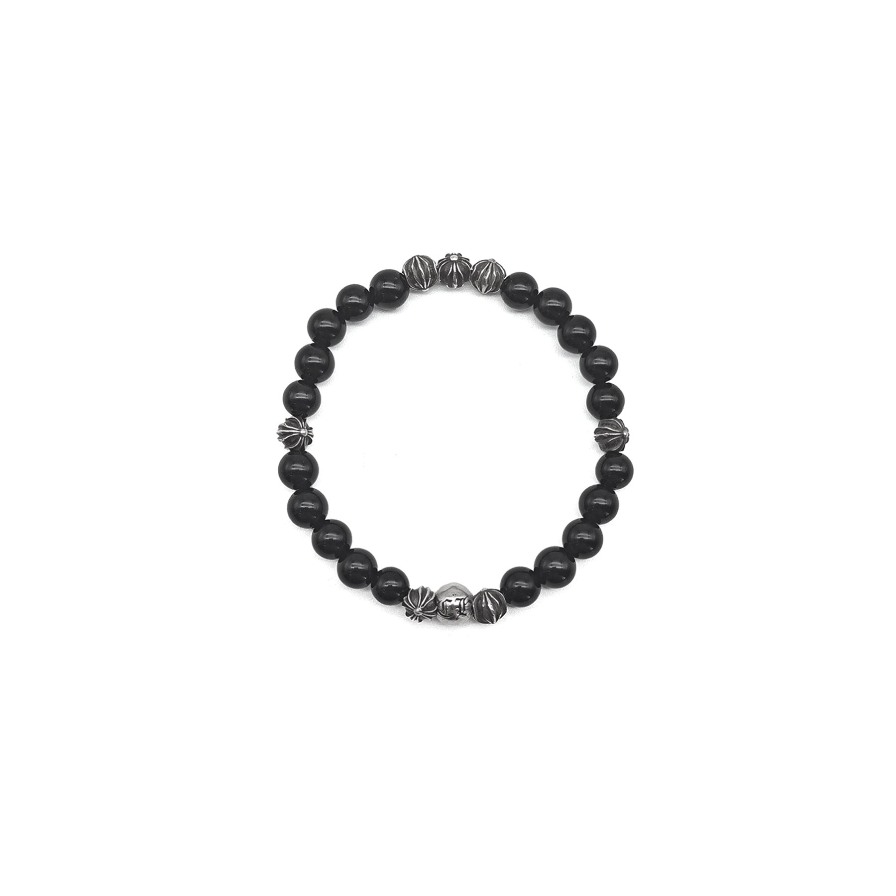 CHROME HEARTS スカルビーズブレスレット CHROME HEARTS（クロムハーツ） 22k 6mm BEAD 6mmビーズブレス