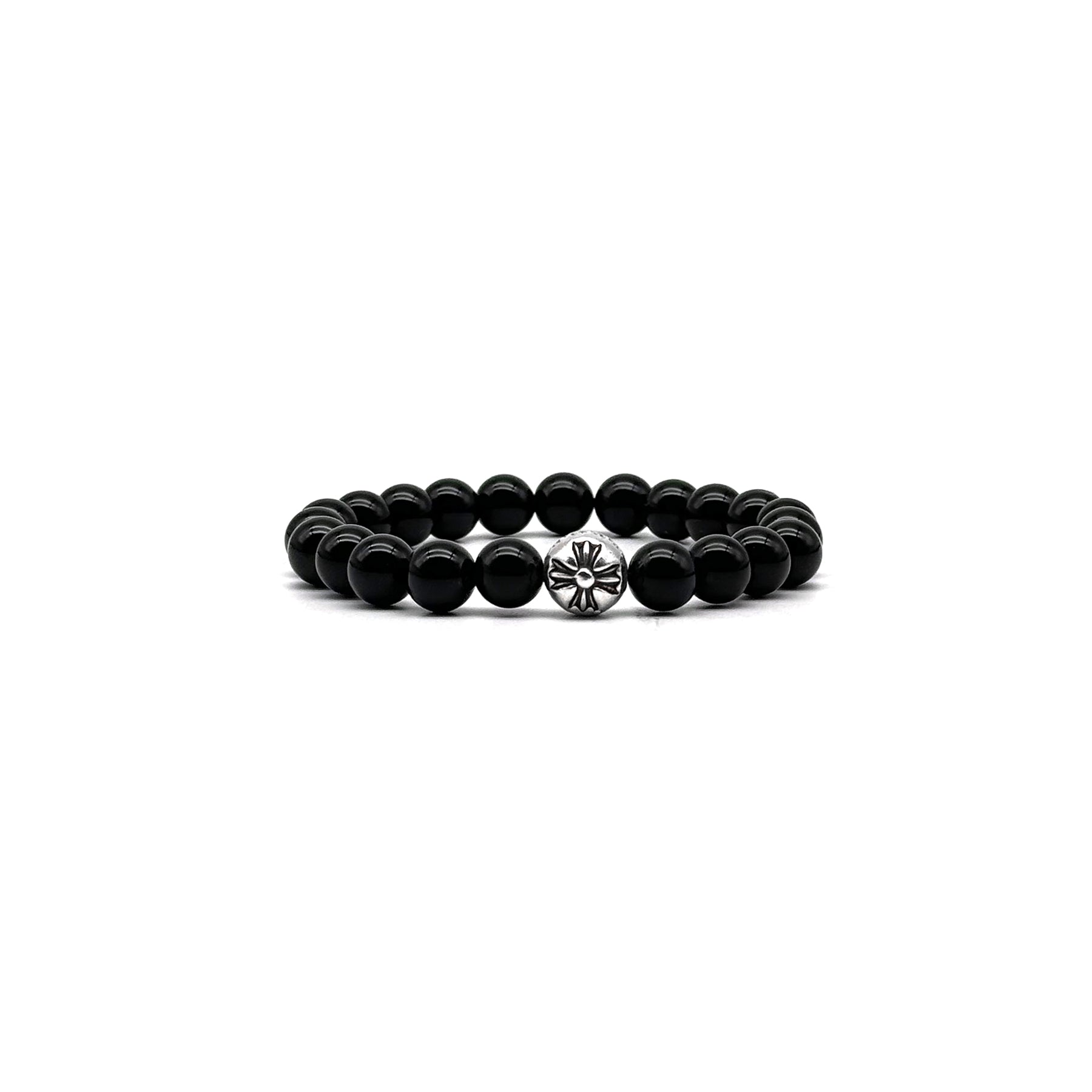 Chrome Hearts 8mm Single Silver Cross Bracelet -SRM – SHENGLI ROAD