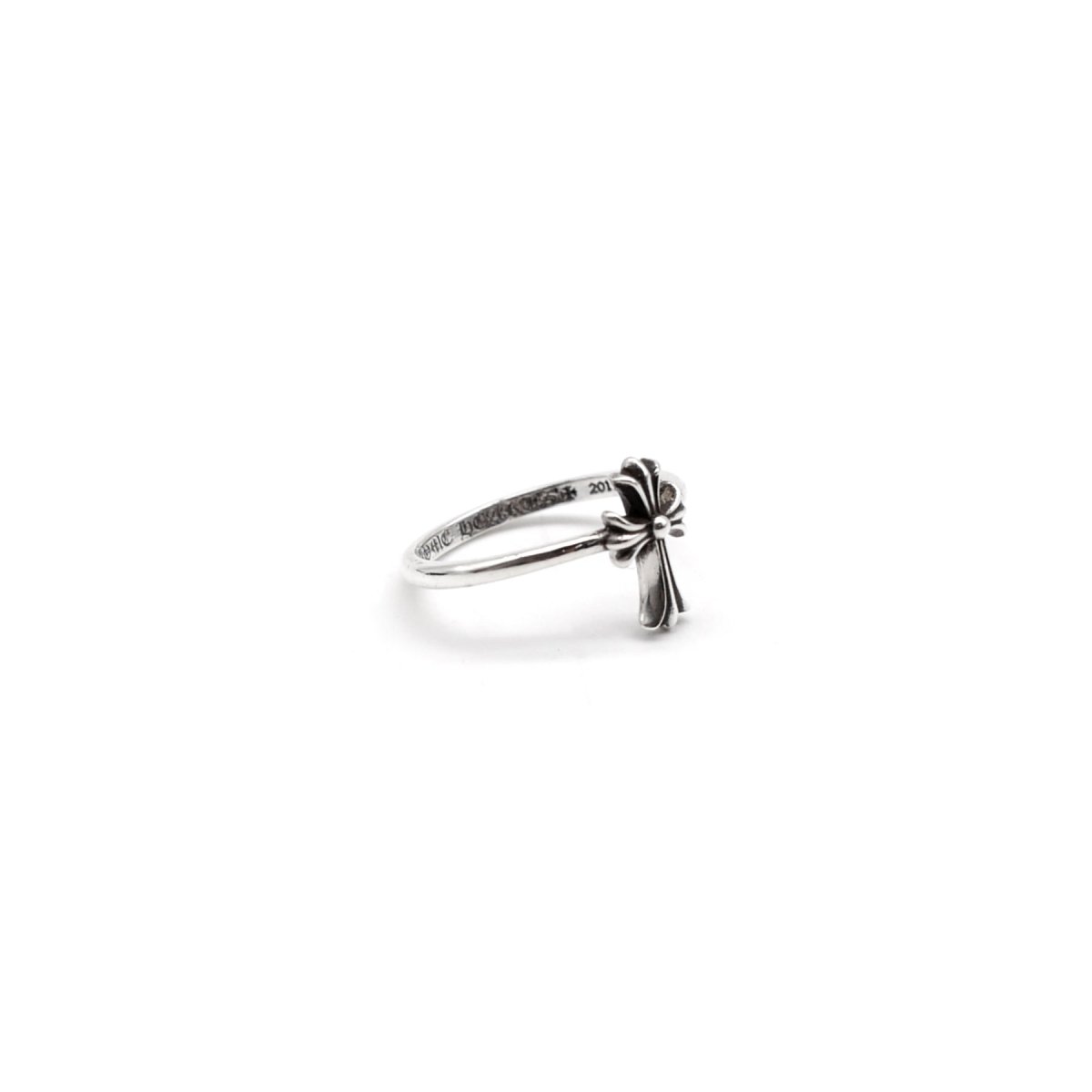 Chrome Hearts 925 Silver Bubblegum Cross Ring - SHENGLI ROAD MARKET