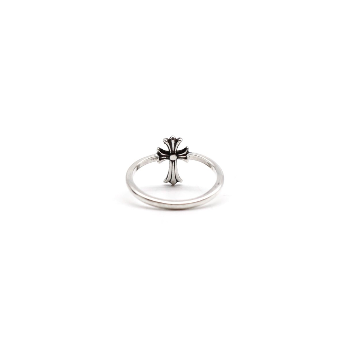 Chrome Hearts 925 Silver Bubblegum Cross Ring - SHENGLI ROAD MARKET