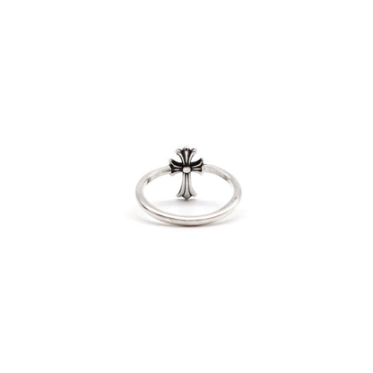 Chrome Hearts 925 Silver Bubblegum Cross Ring - SHENGLI ROAD MARKET