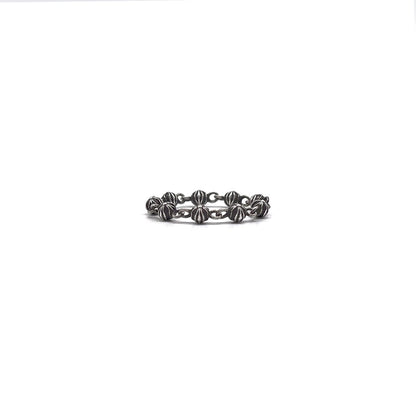 Chrome Hearts 925 Silver Cross Ball Ring - SHENGLI ROAD MARKET