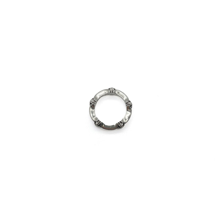 Chrome Hearts 925 Silver Cross Bone Tail Ring - SHENGLI ROAD MARKET