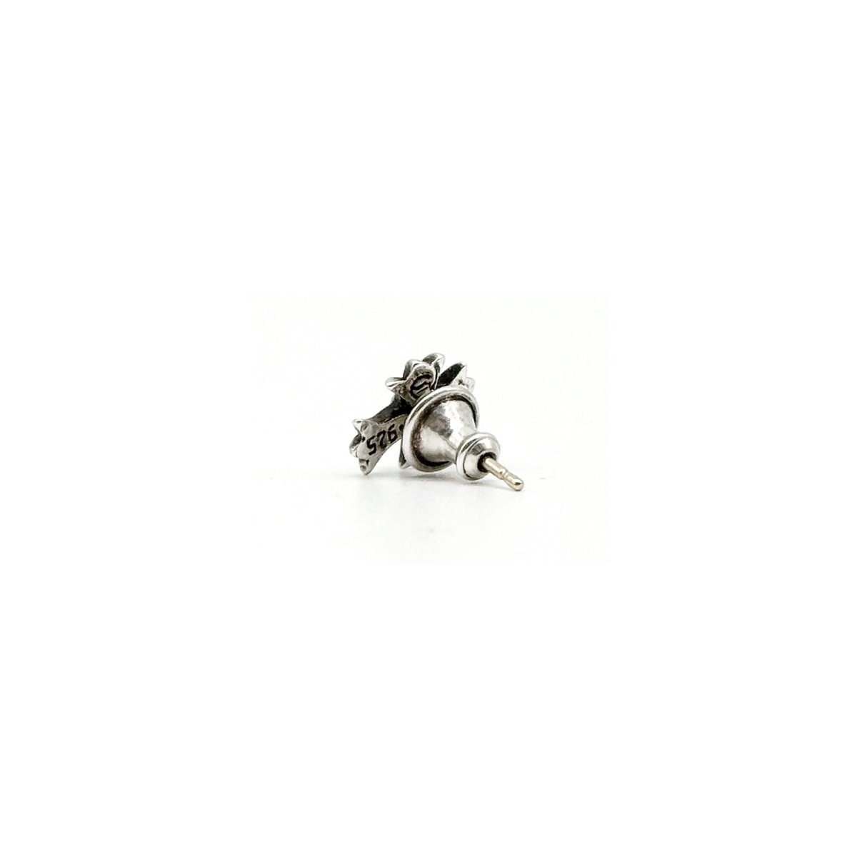 アクセサリー CHROME HEARTS CH cross stud earring Silver cross stud - Chrome Hearts - Stud earrings - Mad