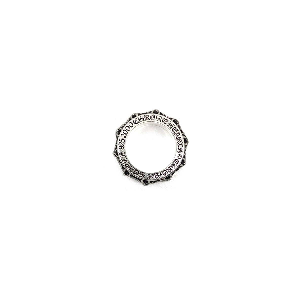 Chrome Hearts 925 Silver Cross Spinner Ring - SRM – SHENGLI