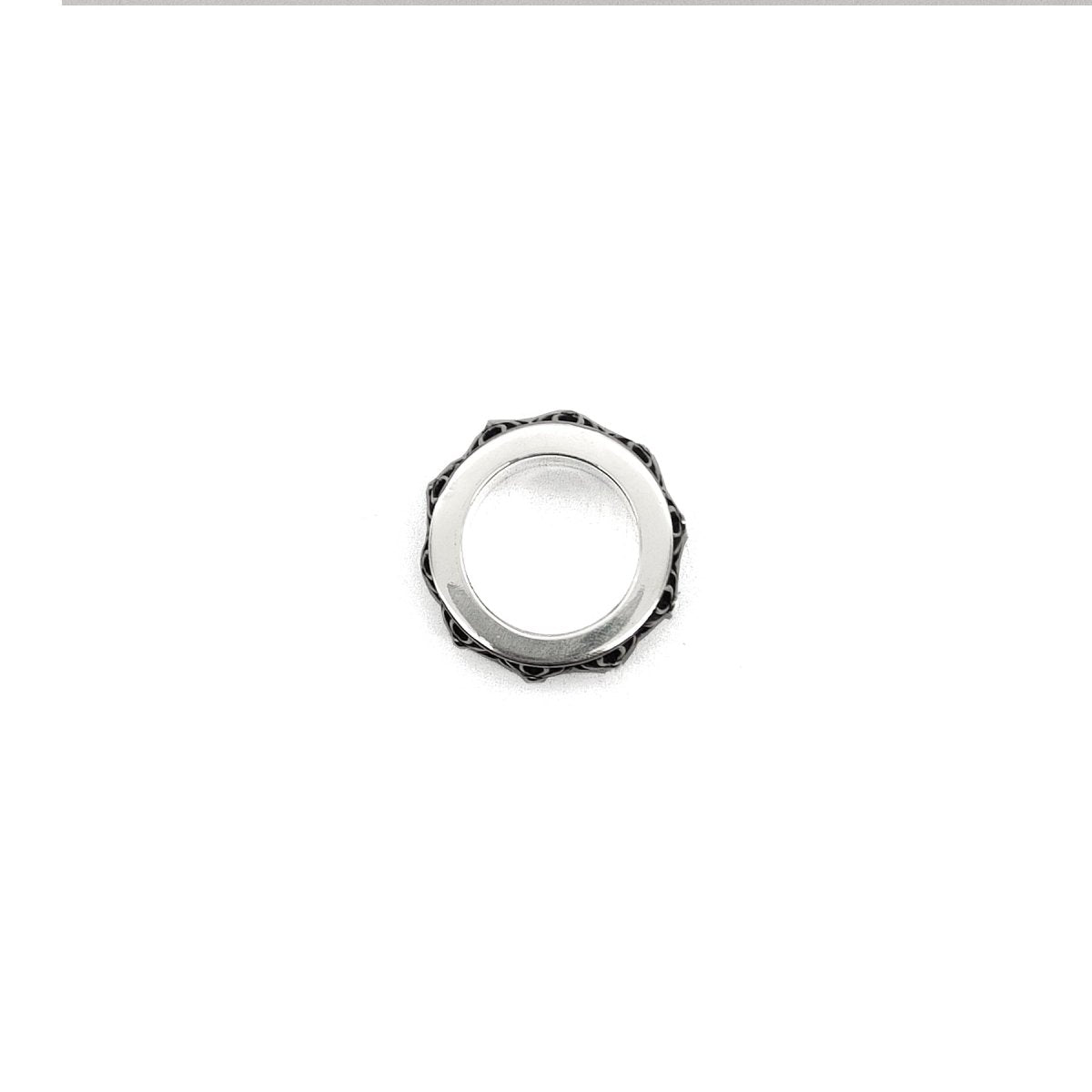 Chrome Hearts 925 Silver Cross Spinner Ring - SRM – SHENGLI