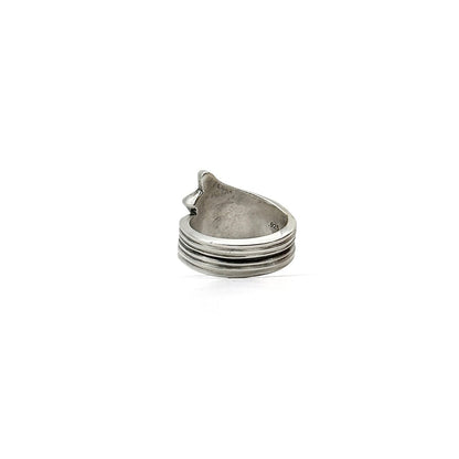 Chrome Hearts 925 Silver Cross Tail Ring - SHENGLI ROAD MARKET