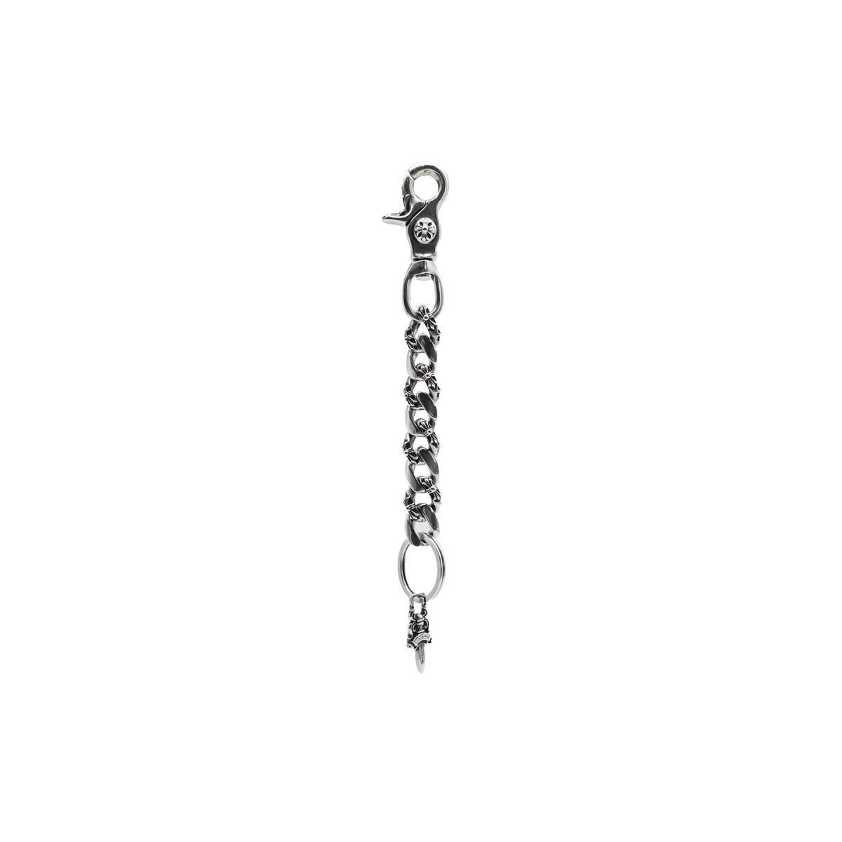 Chrome Hearts 925 Silver Cuban Chain Lobster Clasp Sword Keychain - SHENGLI ROAD MARKET