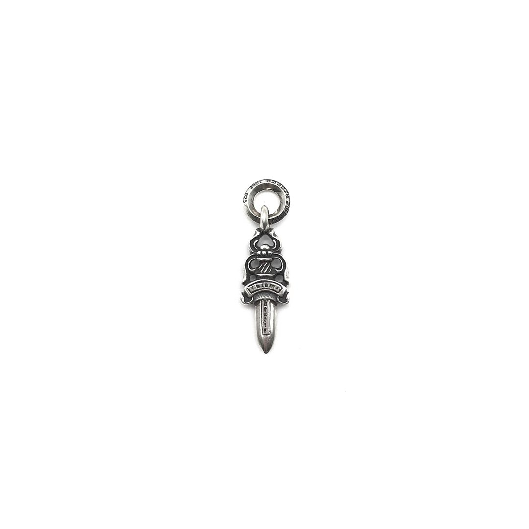 Chrome Hearts 925 Silver Dagger Necklace Charm - SHENGLI ROAD MARKET