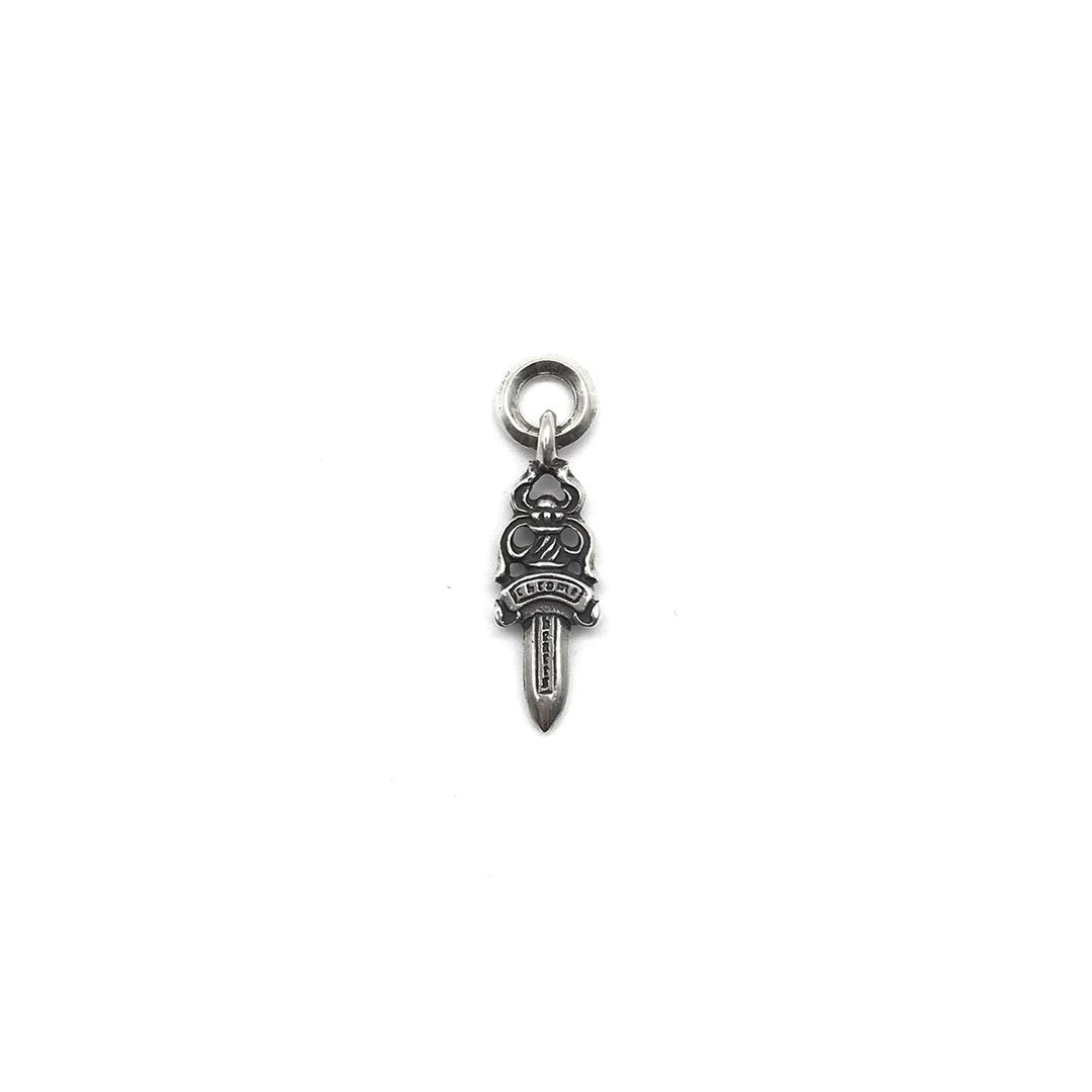 Chrome Hearts 925 Silver Dagger Necklace Charm - SHENGLI ROAD MARKET