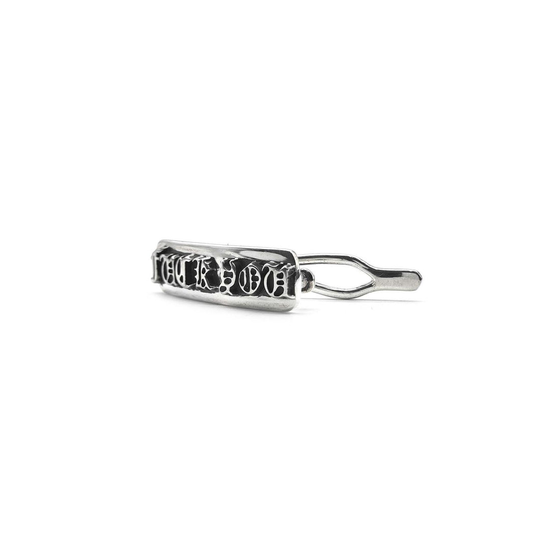 Chrome Hearts 925 Silver F U Hair Clip - SHENGLI ROAD MARKET