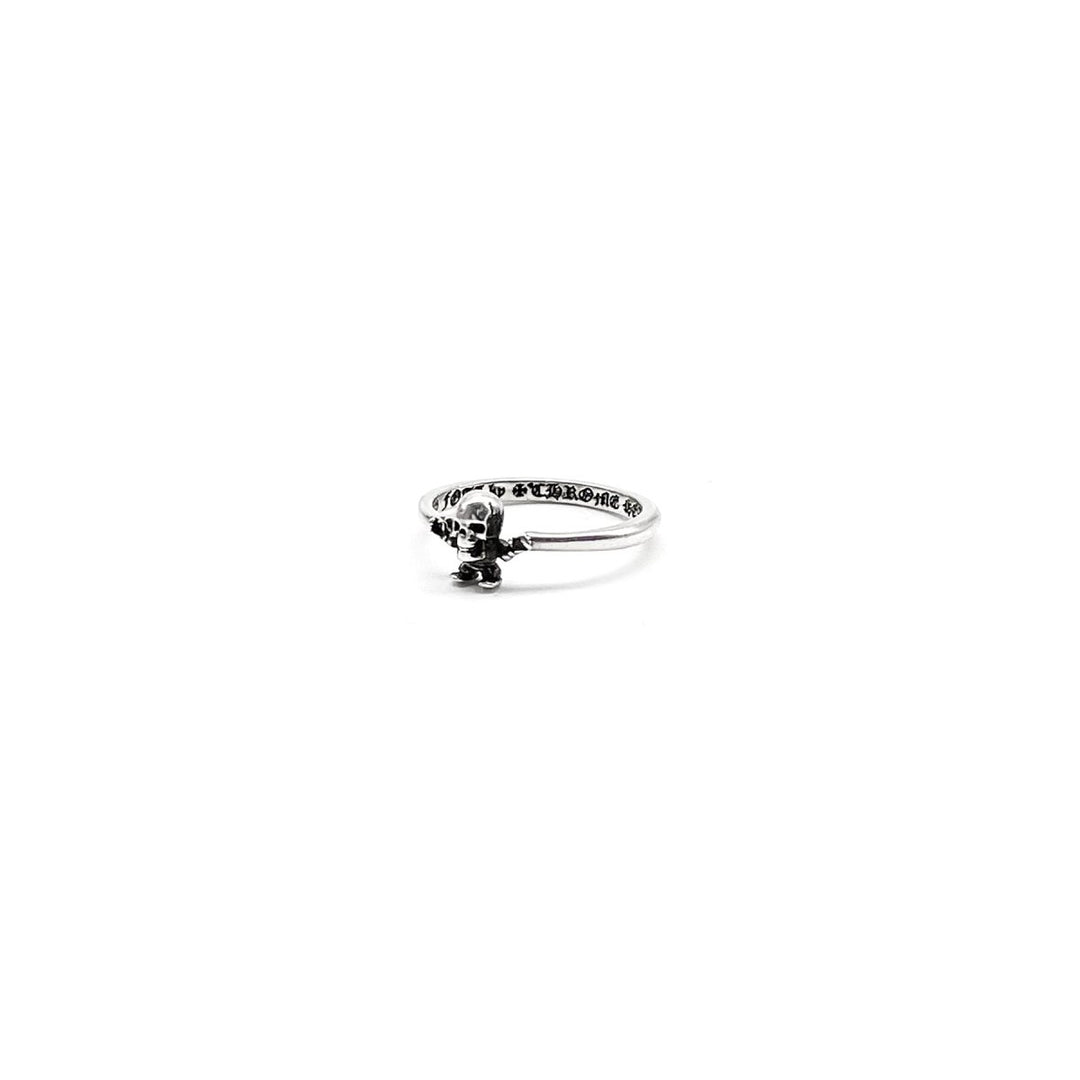 Chrome Hearts 925 Silver Foti Harris Teeter Skeleton Ring - SHENGLI ROAD MARKET