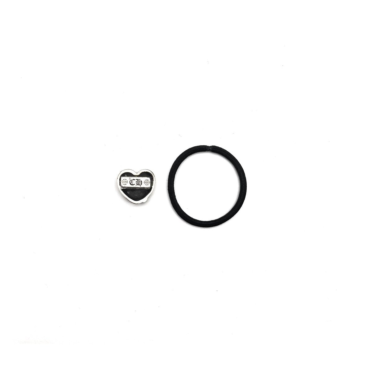 【Chrome Hearts】Sterling silver heart hair tie【ランク:A】 Heart Hair Tie: Accessories Shop - Chrome World JP