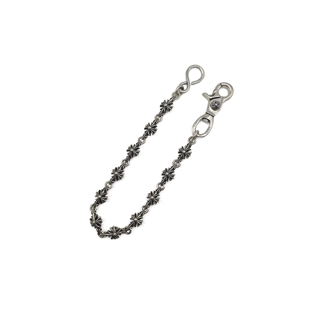 Chrome Hearts 925 Silver Lobster Clasp Hollow Cross Chain - SHENGLI ROAD MARKET