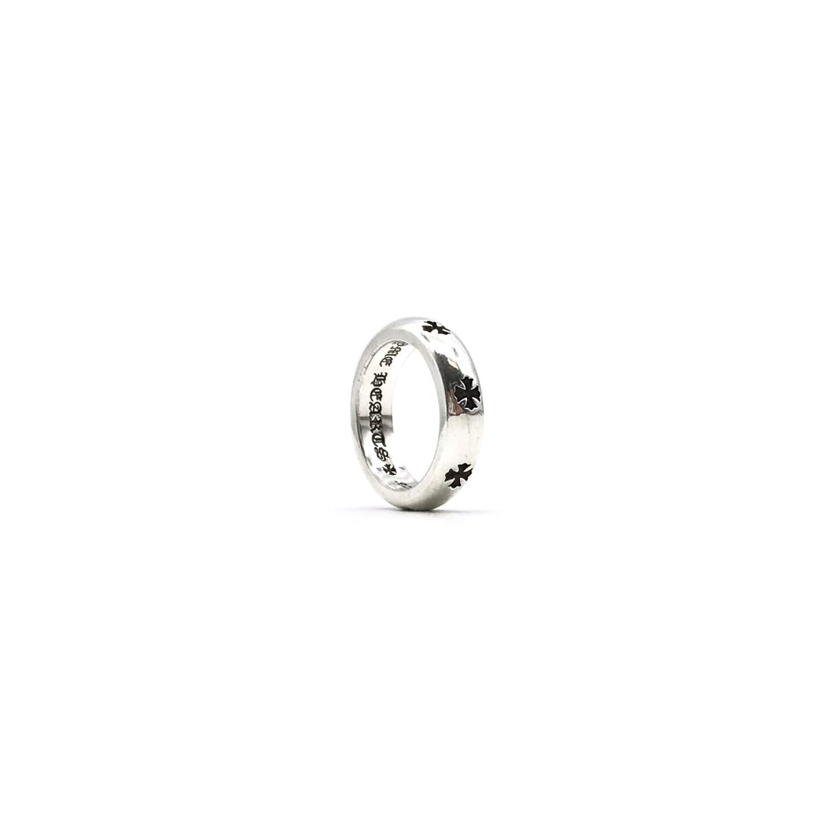 Chrome Hearts 925 Silver Black Cross Ring - SRM – SHENGLI