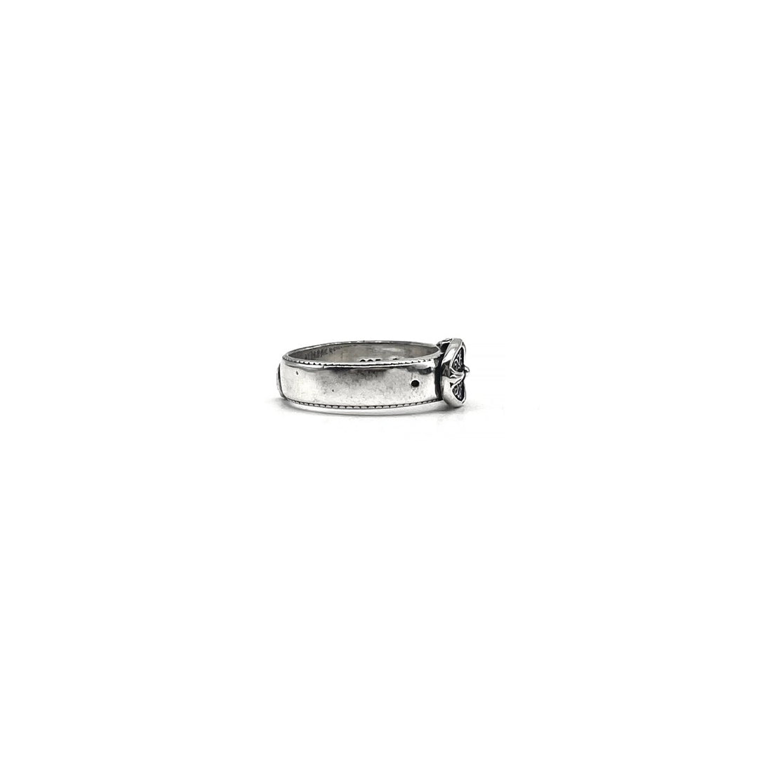 Chrome Hearts 925 Silver Oval Keeper Ring - SHENGLI ROAD MARKET