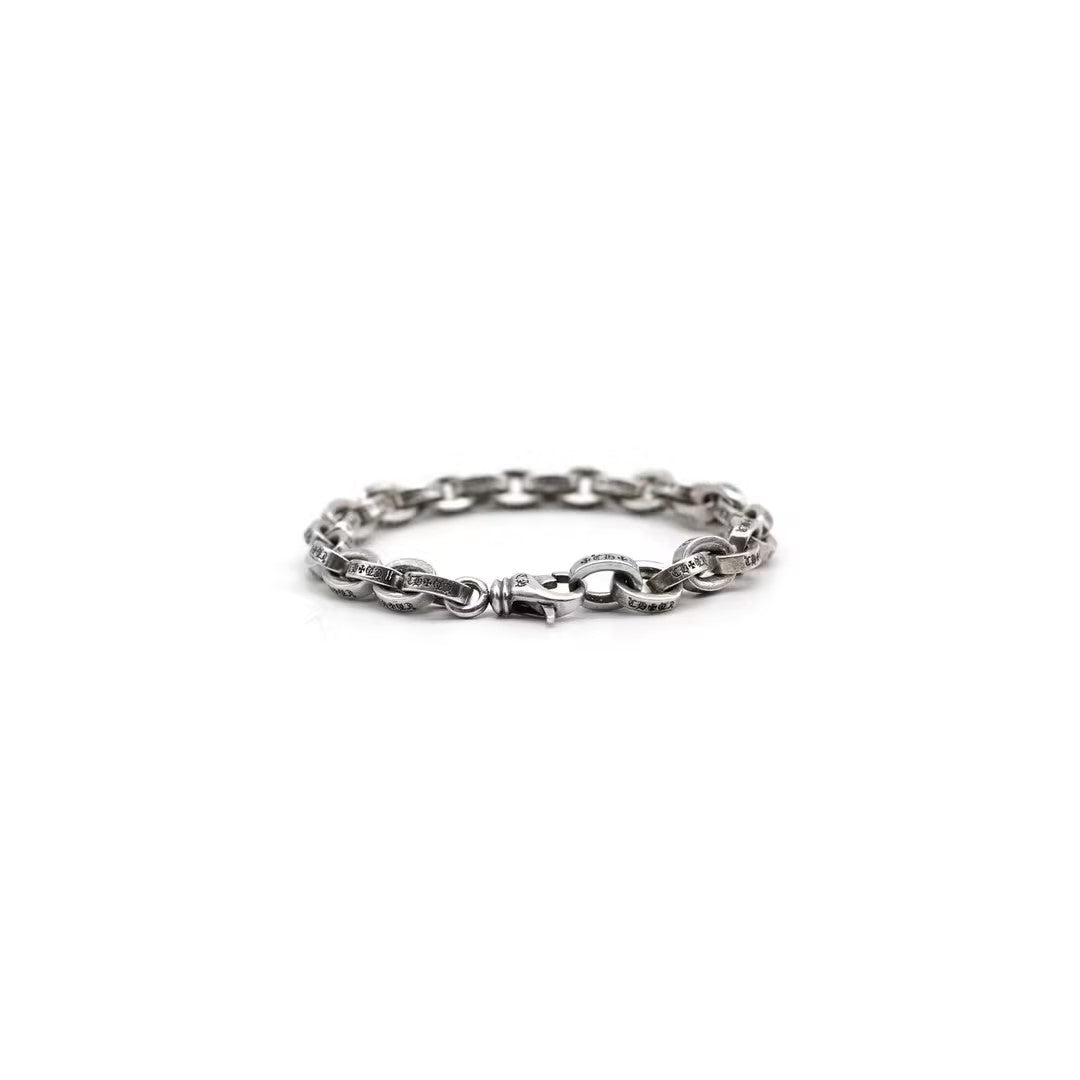 Chrome Hearts 925 Silver Paperchain Bracelet - SHENGLI ROAD MARKET