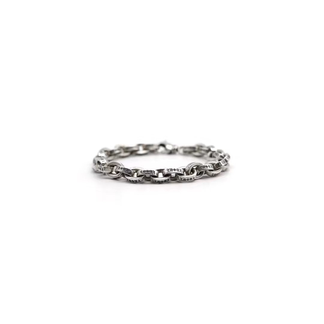 Chrome Hearts 925 Silver Paperchain Bracelet - SHENGLI ROAD MARKET