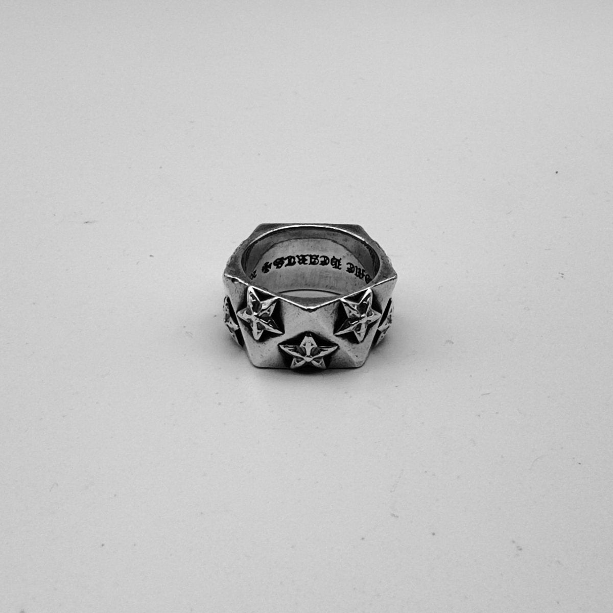 Chrome Hearts 925 Silver Pentagram Ring - SHENGLI ROAD MARKET