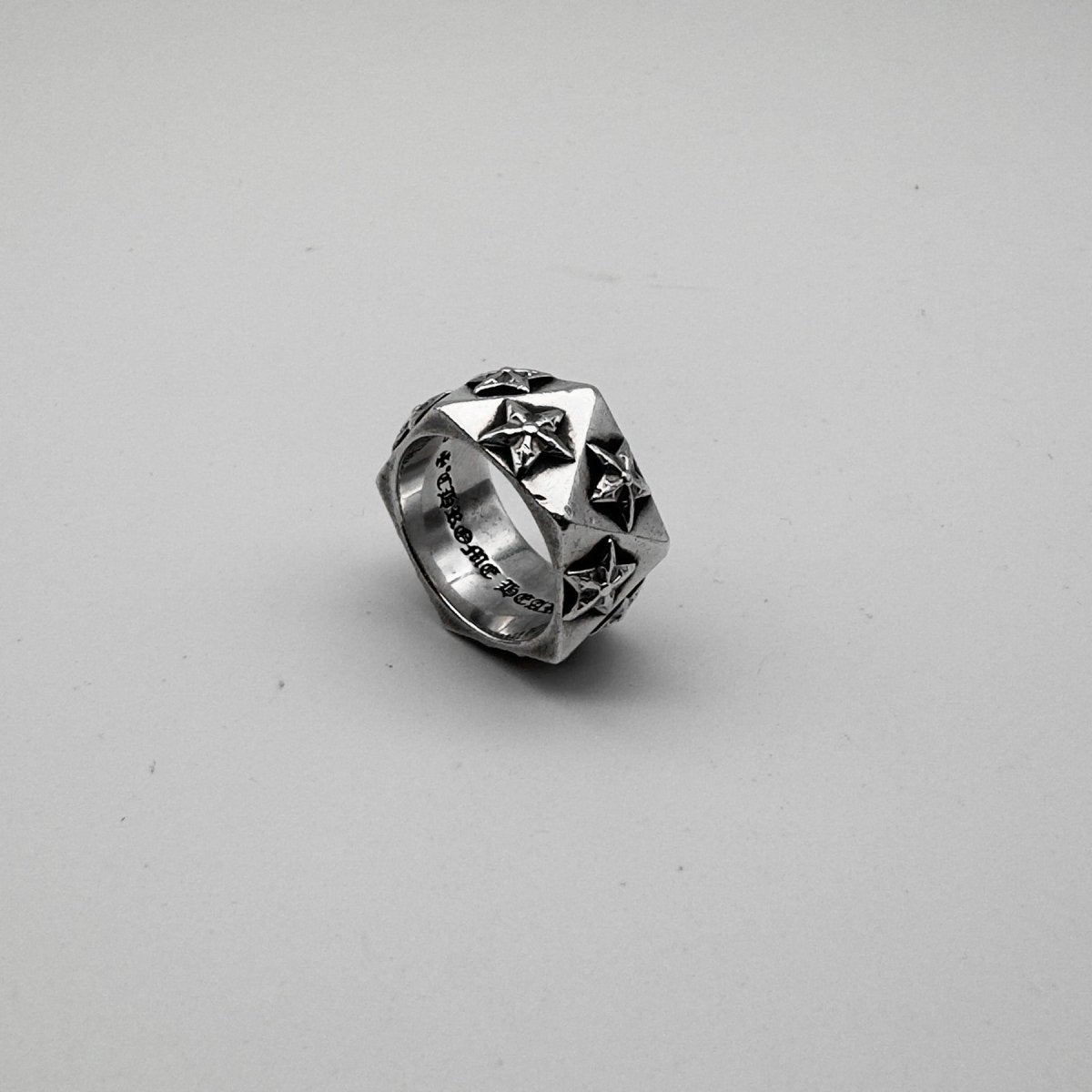 Chrome Hearts 925 Silver Pentagram Ring - SHENGLI ROAD MARKET