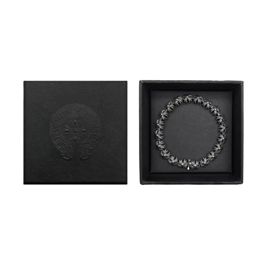 크롬하츠 실버 타이니 CH 크로스 브레이슬릿