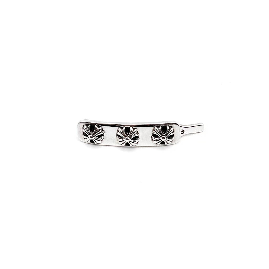 ミュージシャン RILY Heart Pins White chrome-hearts-silver-cross-