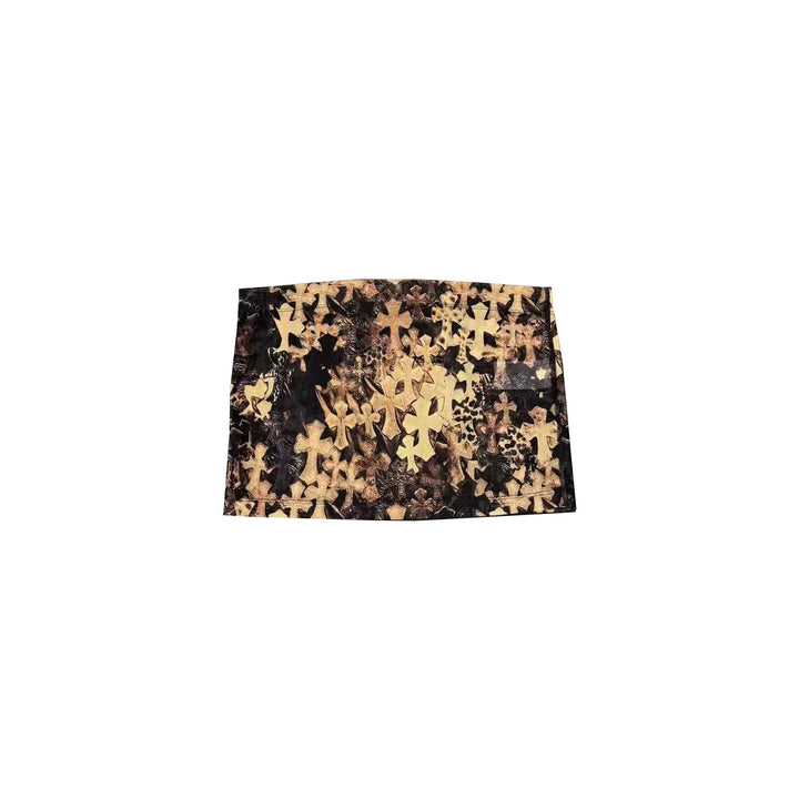 Chrome Hearts All Over Cross Print Mesh Mini Skirt - SHENGLI ROAD MARKET