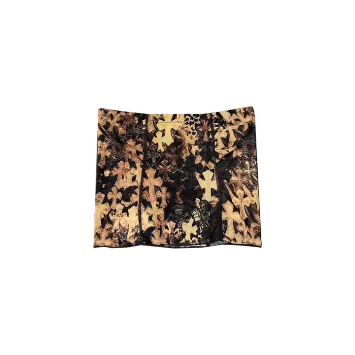 Chrome Hearts All Over Cross Printed Tube Top - SHENGLI ROAD MARKET
